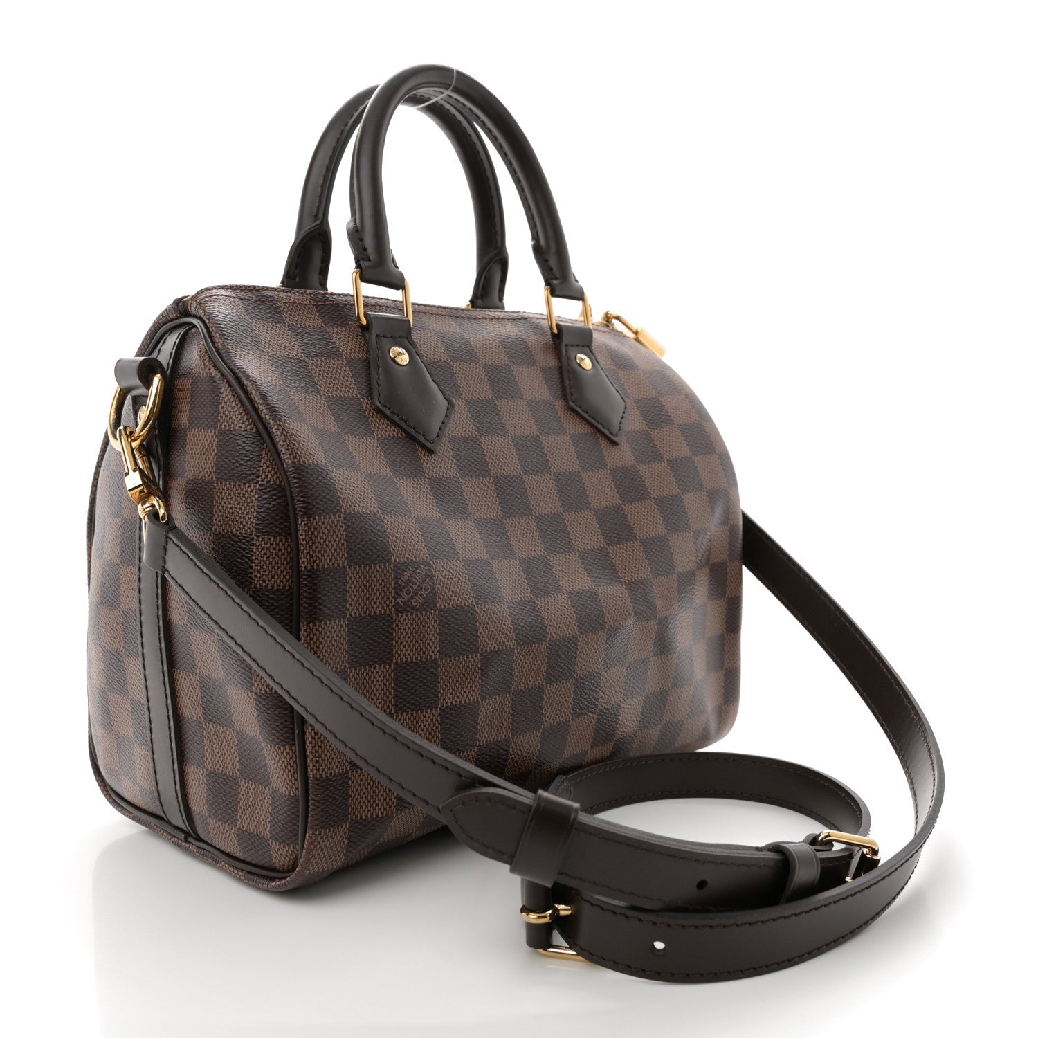 Damier Ebene Speedy Bandouliere 25