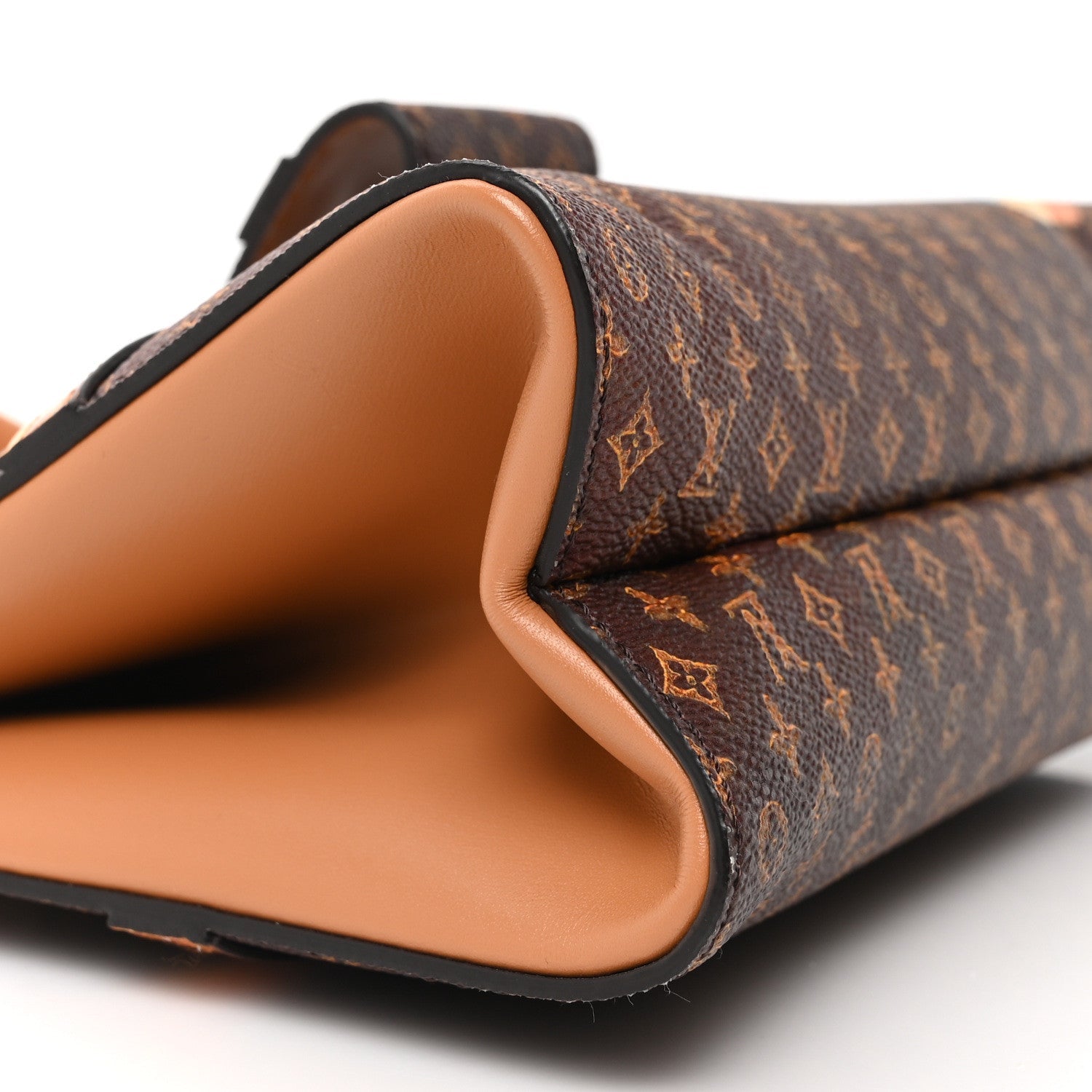 Calfskin Transformed Monogram Time Trunk Crown Frame Bag