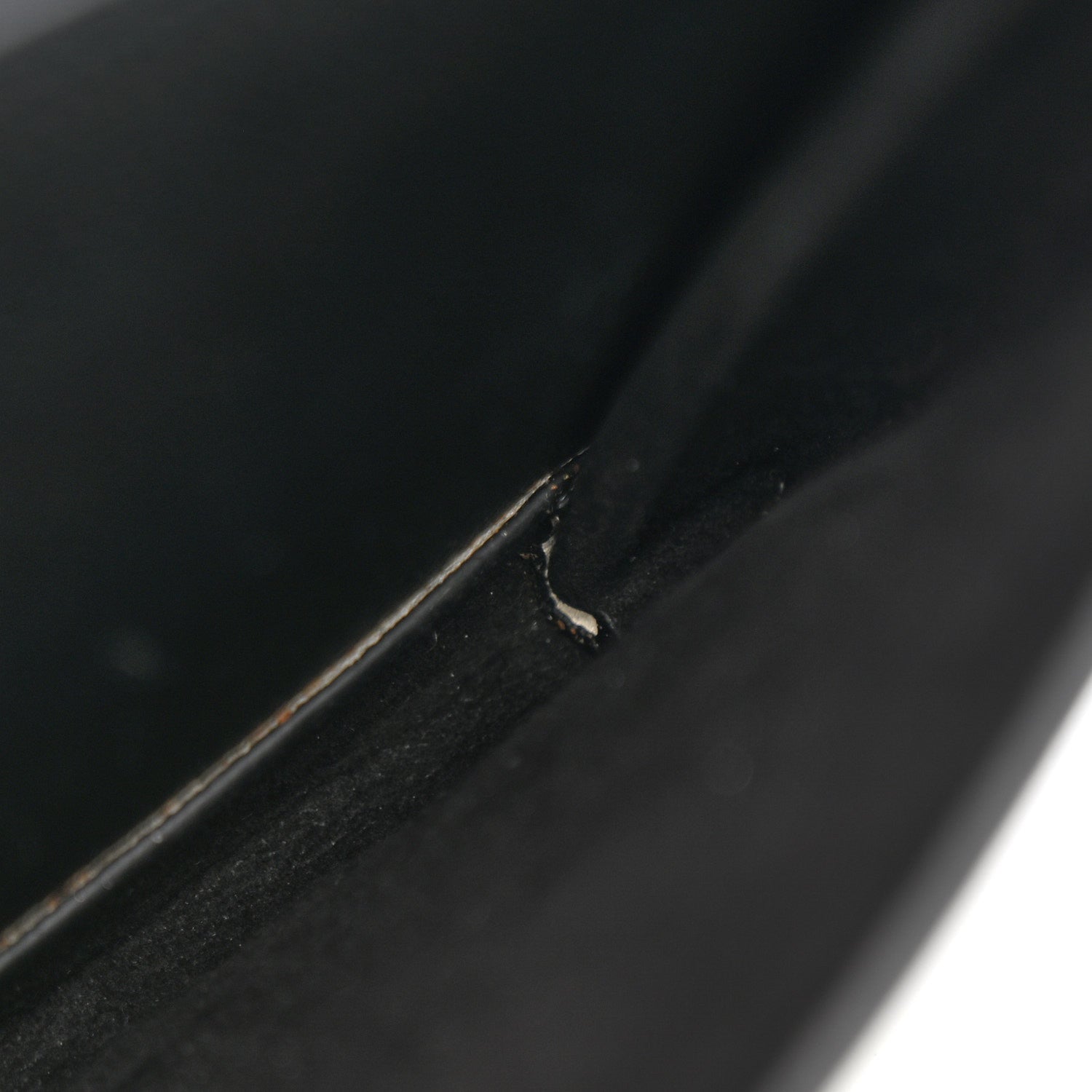 Soft Calfskin Embroidered My Lockme Chain Bag BB Black Snow White