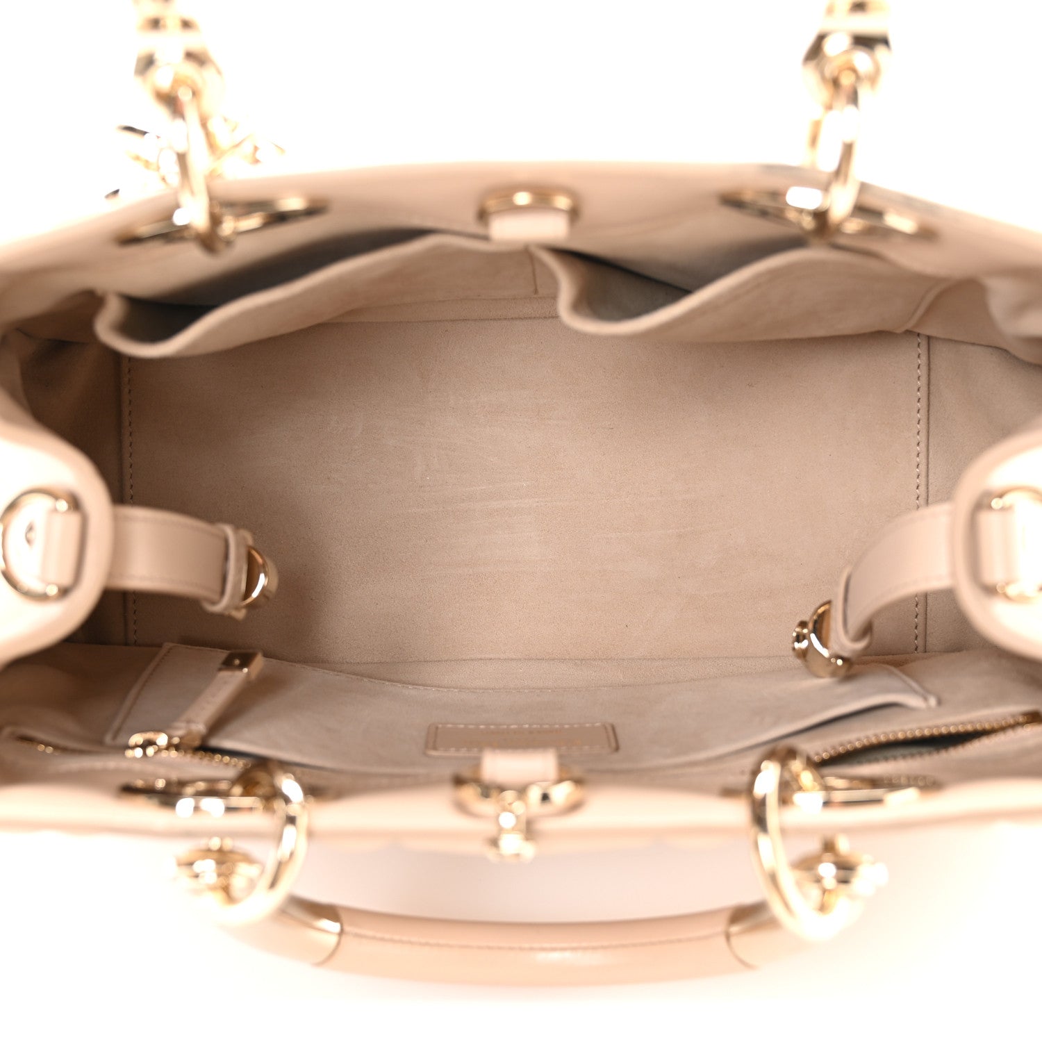 Calfskin Cannage Medium The Lady 95.22 Beige