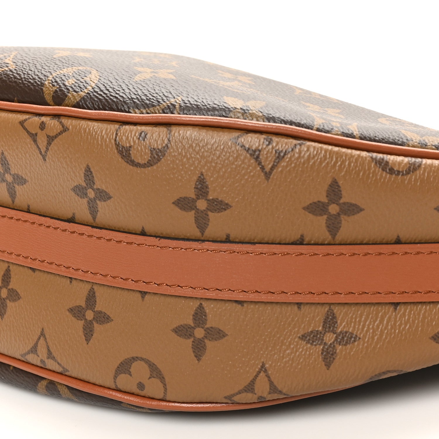 Reverse Monogram Loop Hobo