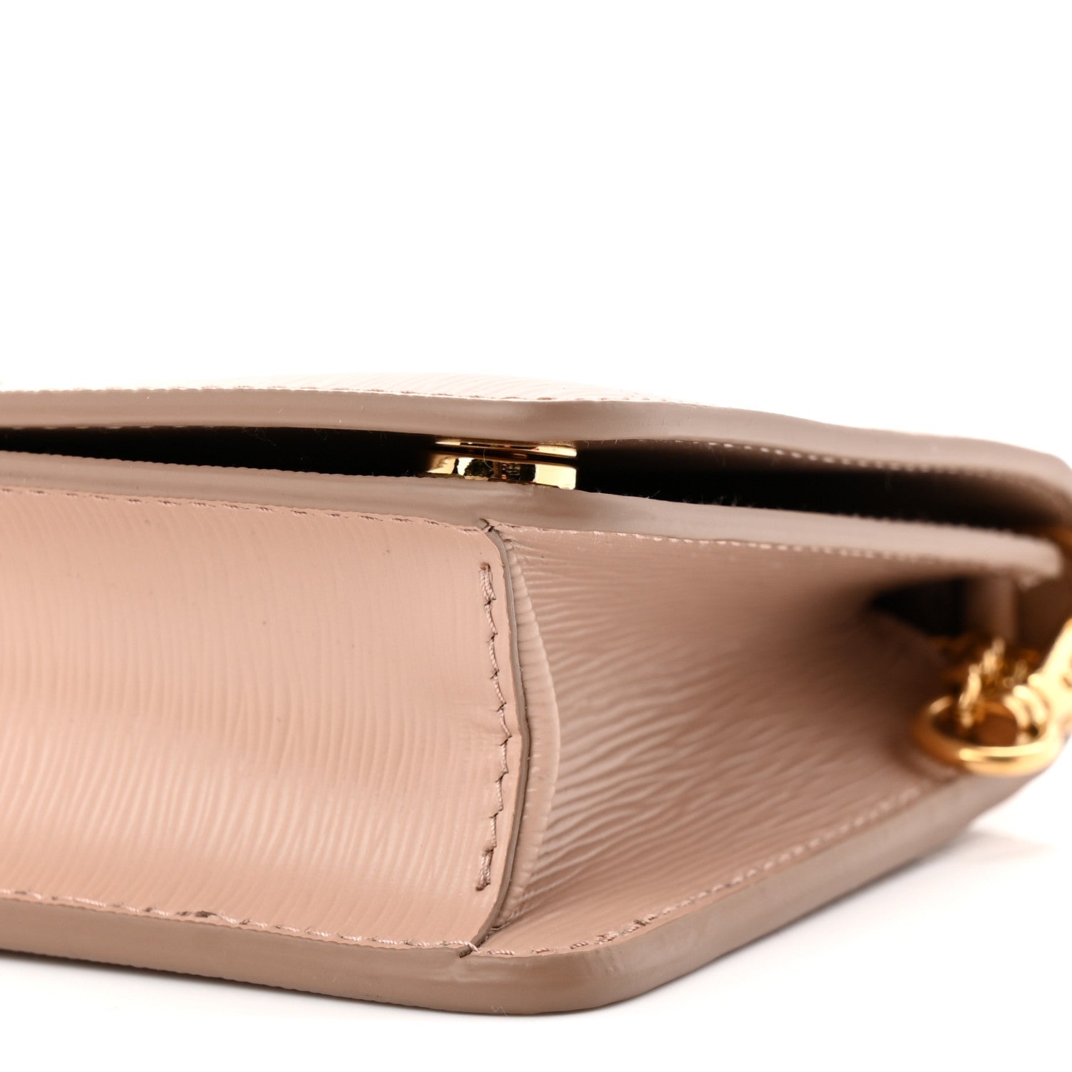 Vitello Move Triangle Logo Miniborse Cipria