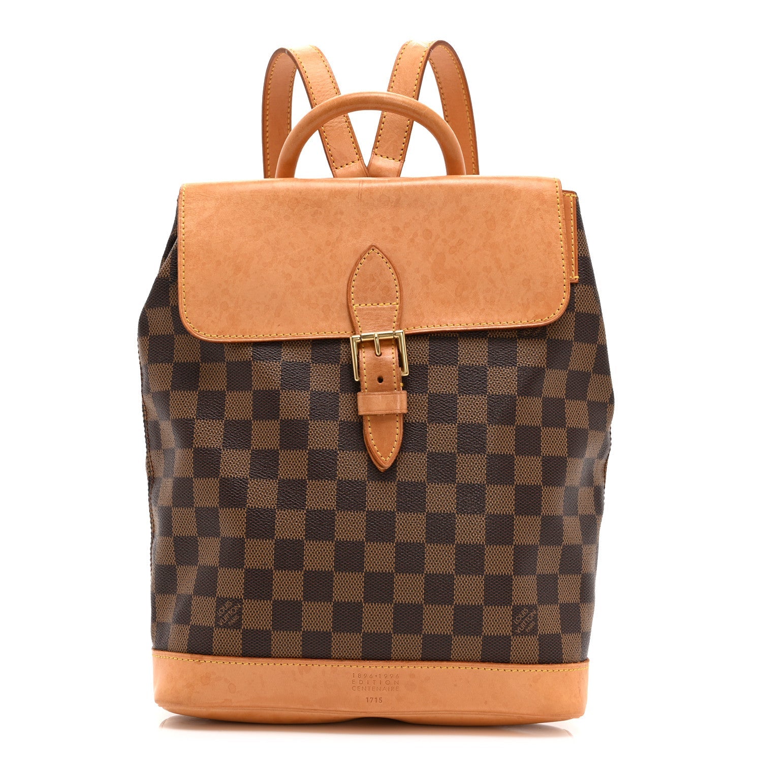 Damier Ebene Soho Centenaire Backpack