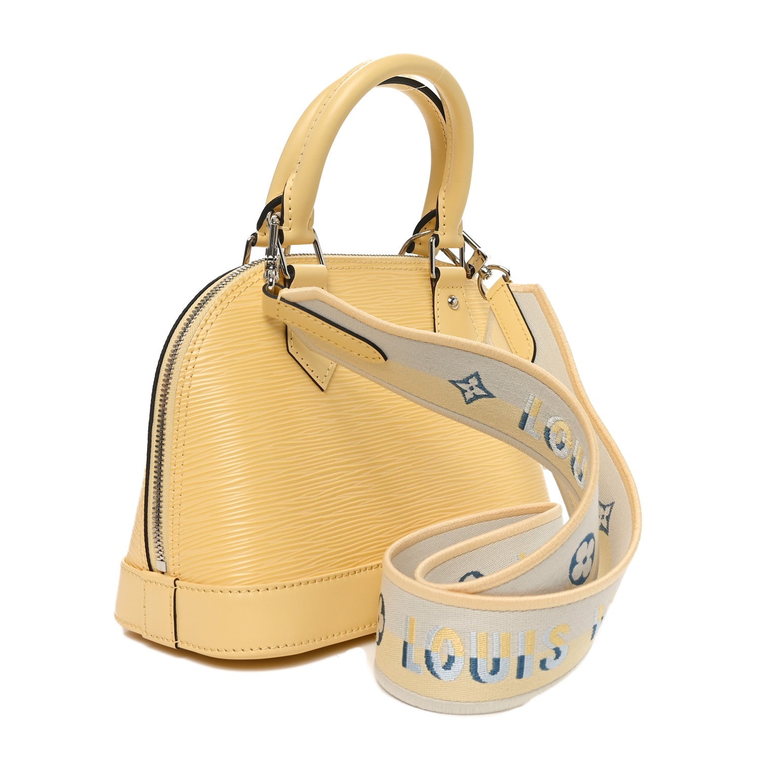 Epi Jacquard Alma BB Jaune Plume