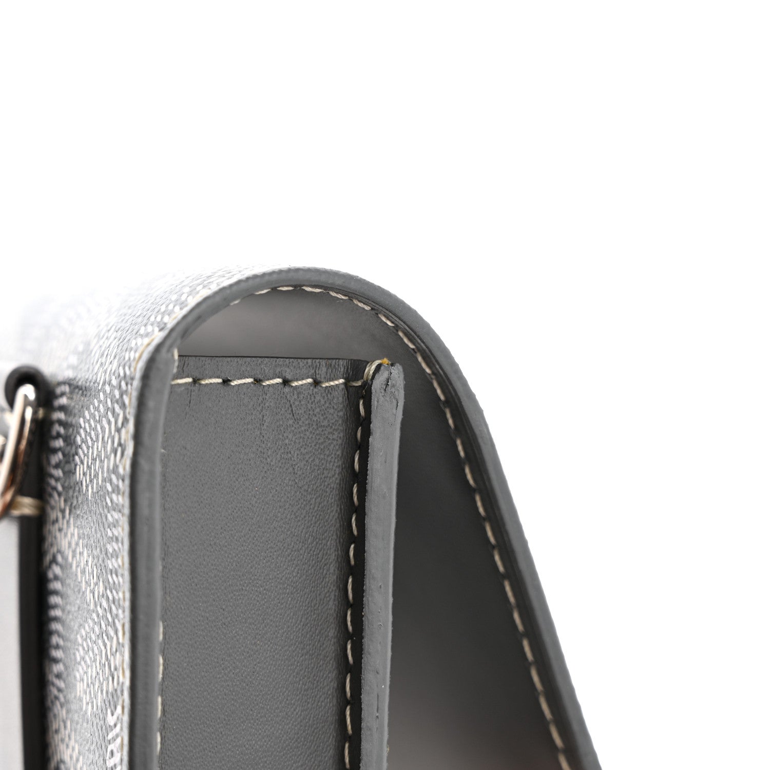 Goyardine Monte Carlo Bois Clutch Grey