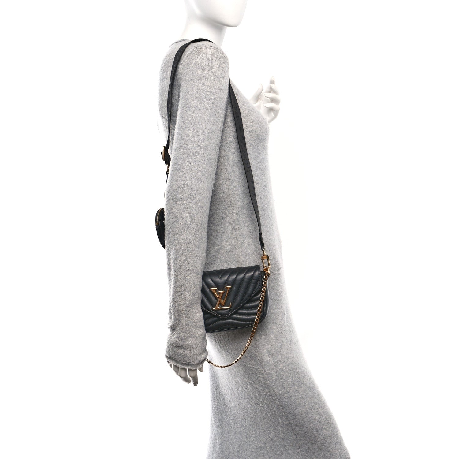 Calfskin New Wave Multi Pochette Black