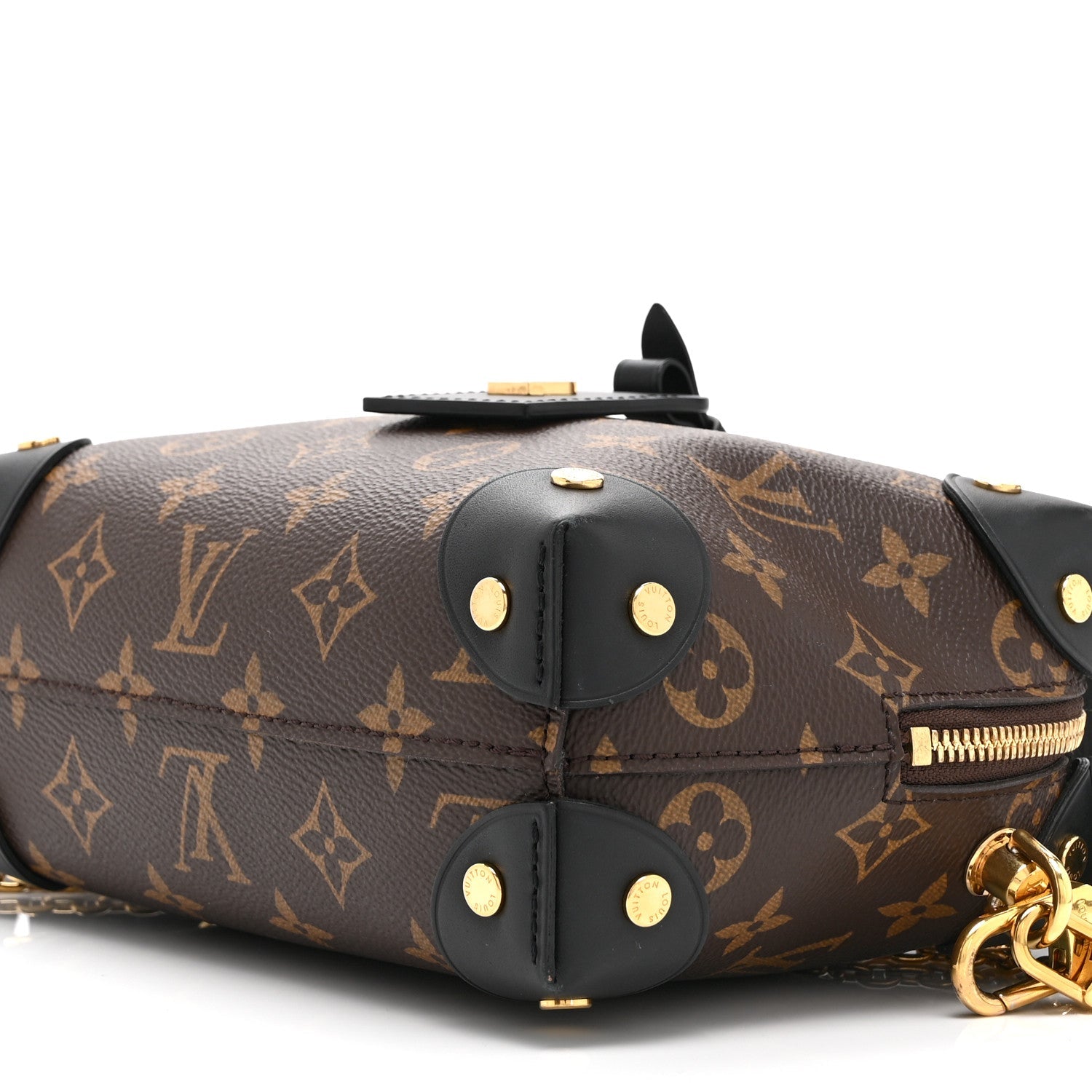 Monogram Petite Malle Souple Black