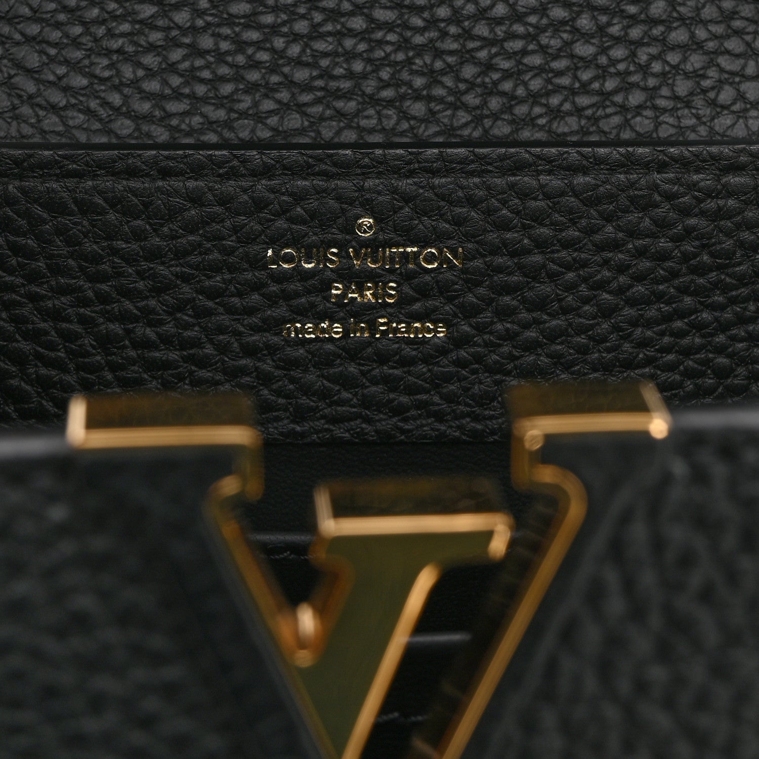 Taurillon Mini Capucines Black