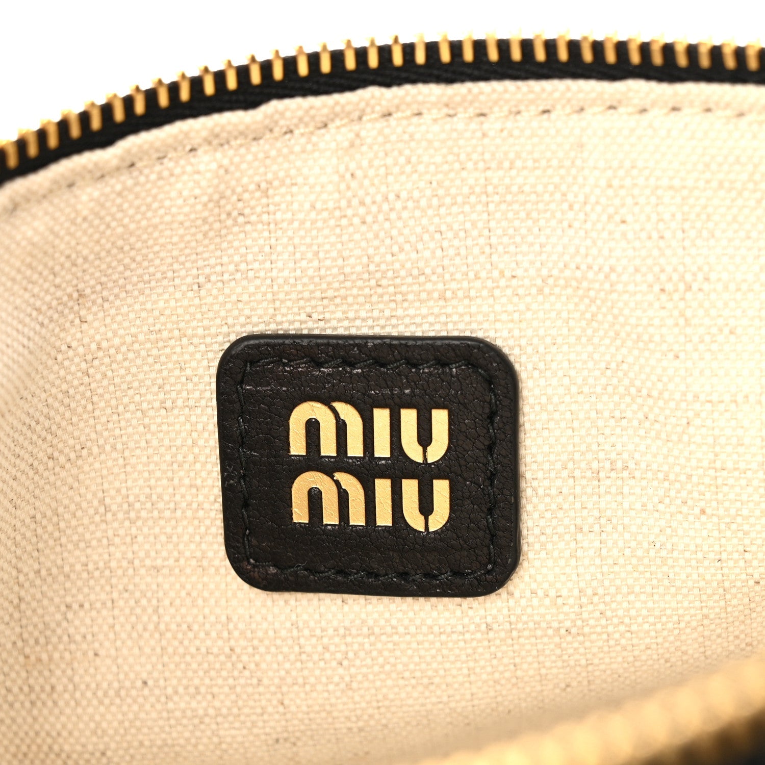 Nappa Aviator Mini Pouch Black