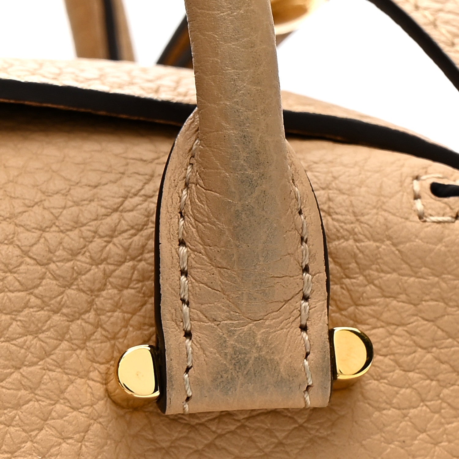 Taurillon Soft Nano Cool Box Satchel Latte