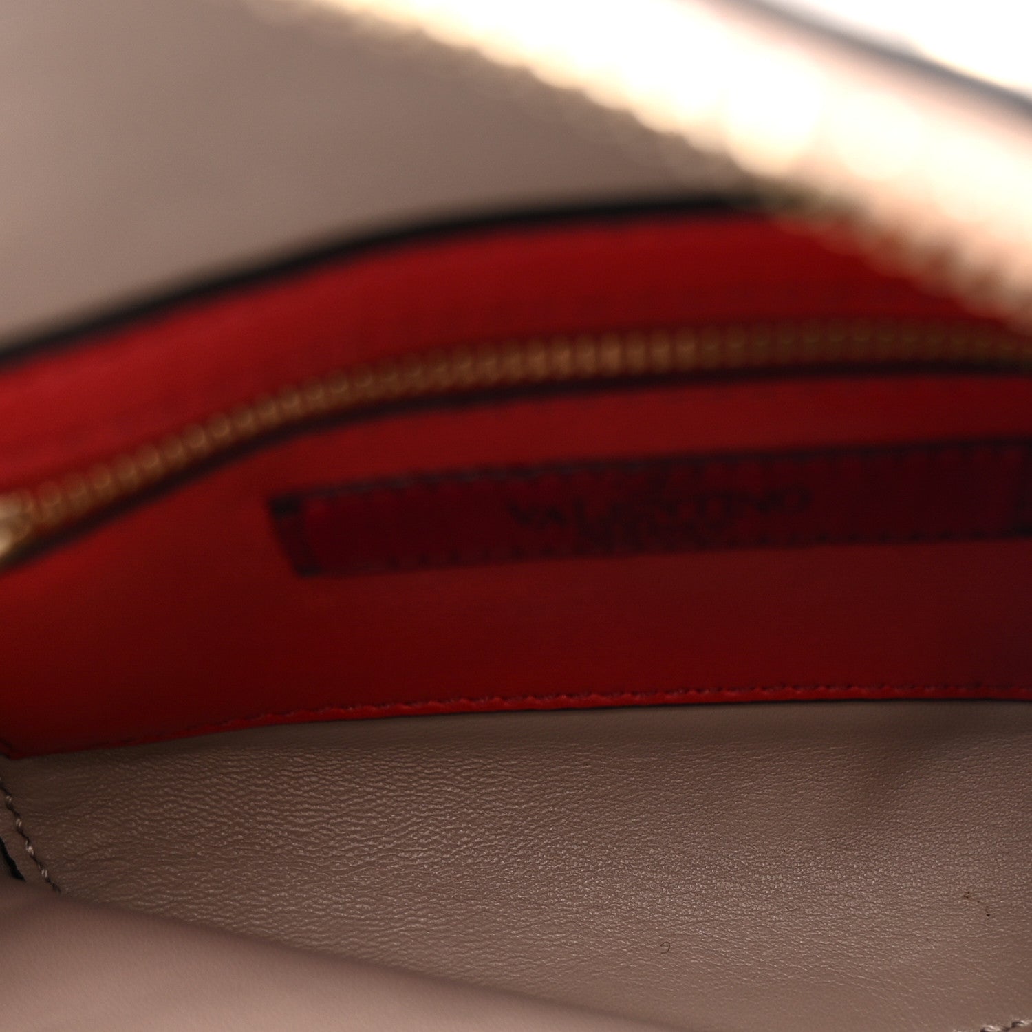 Nappa Rockstud Spike Belt Bag Poudre