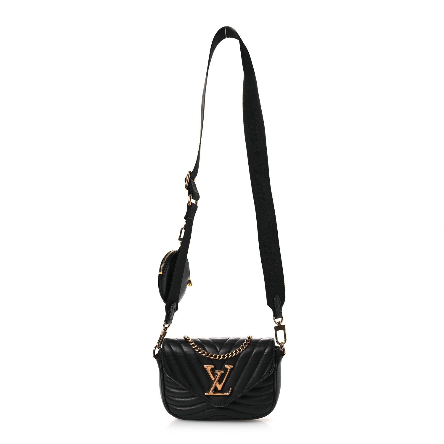 Calfskin New Wave Multi Pochette Black