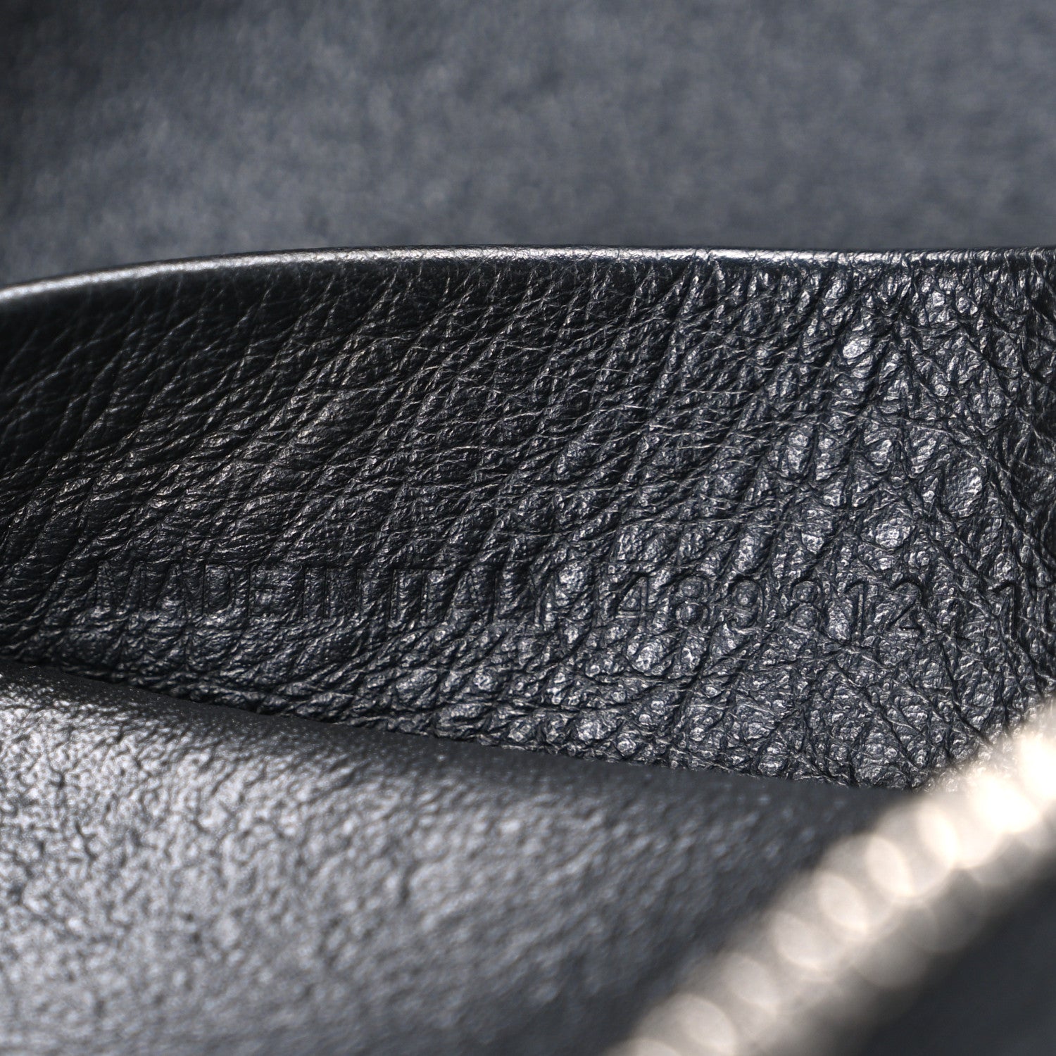 Calfskin Logo XS Everyday Camera Bag Black