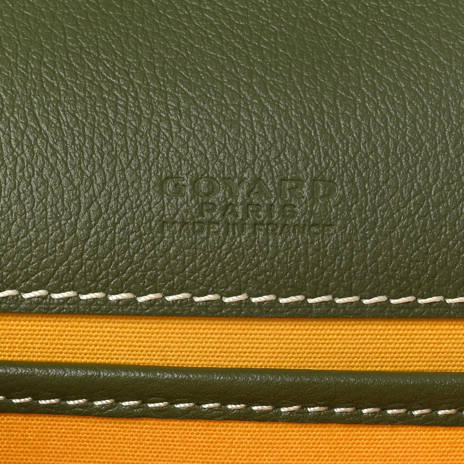 Goyardine Belvedere PM Messenger Bag Kaki