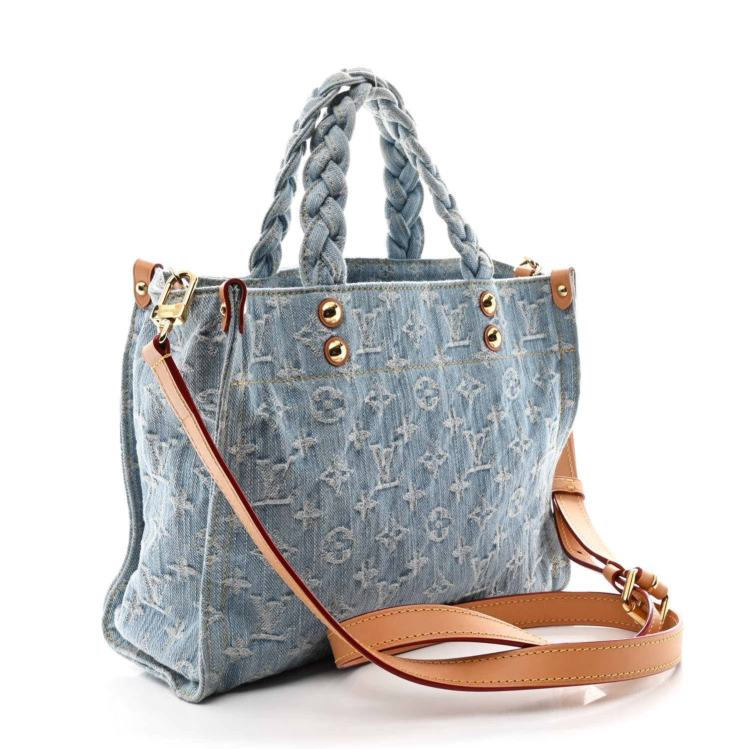 Monogram Washed Denim Let Go PM Sky Blue