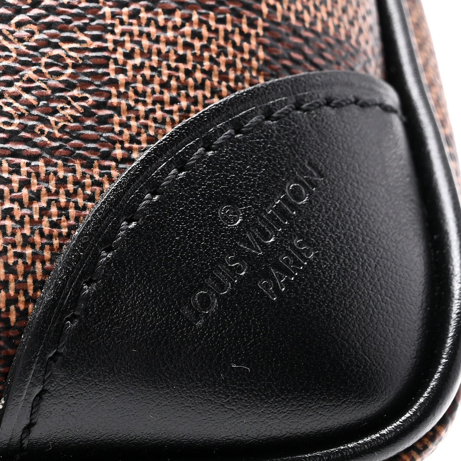 Damier Ebene Odeon PM Black