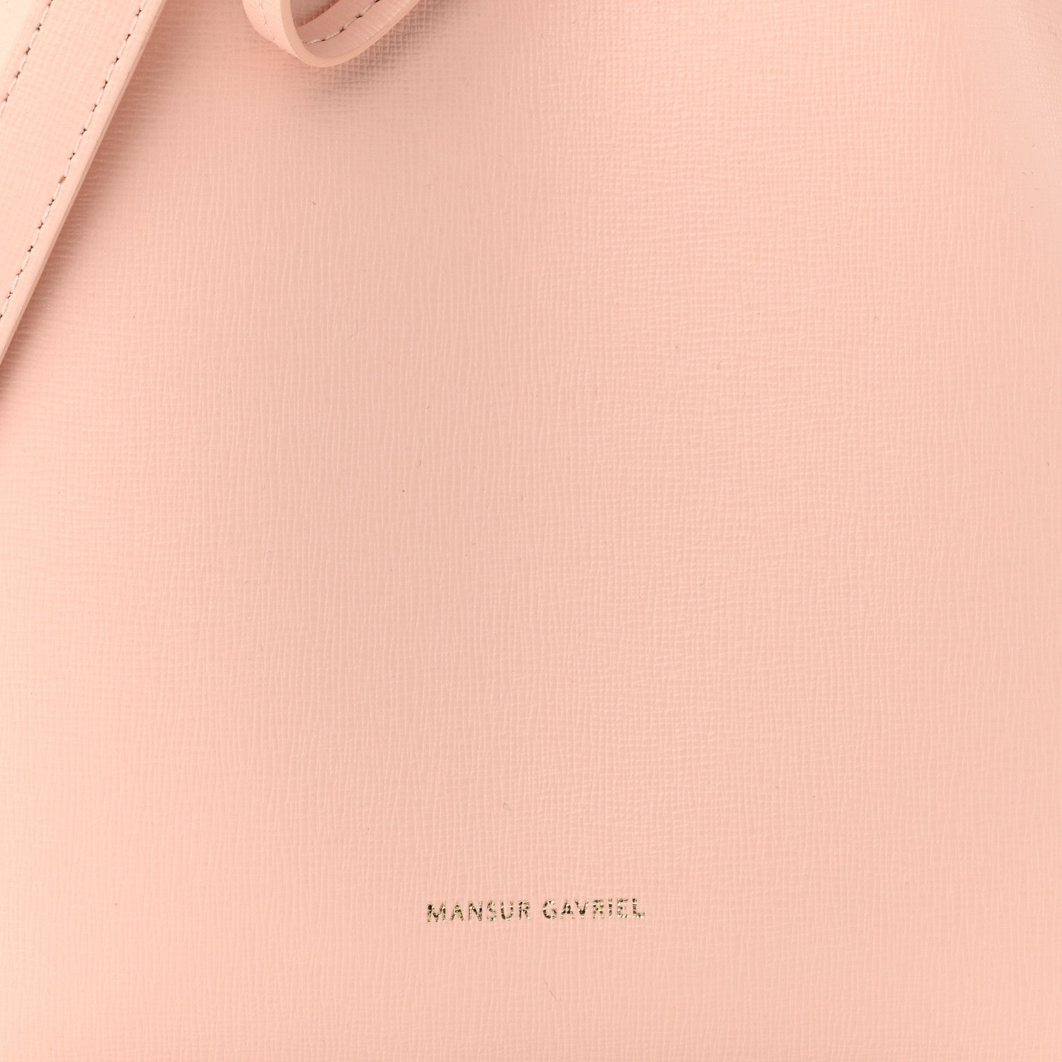 Saffiano Mini Bucket Bag Dahlia