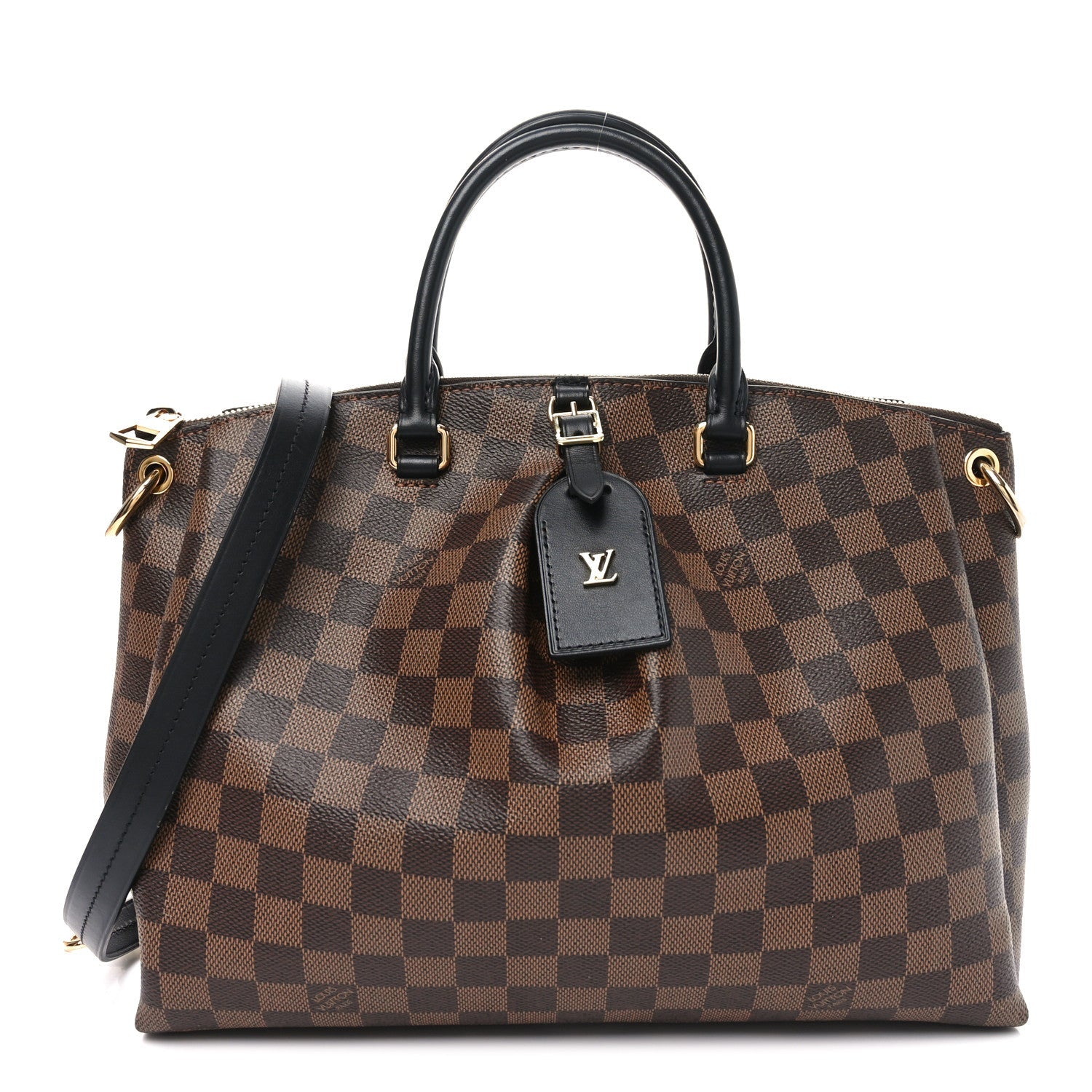Damier Ebene Odeon Tote MM Black
