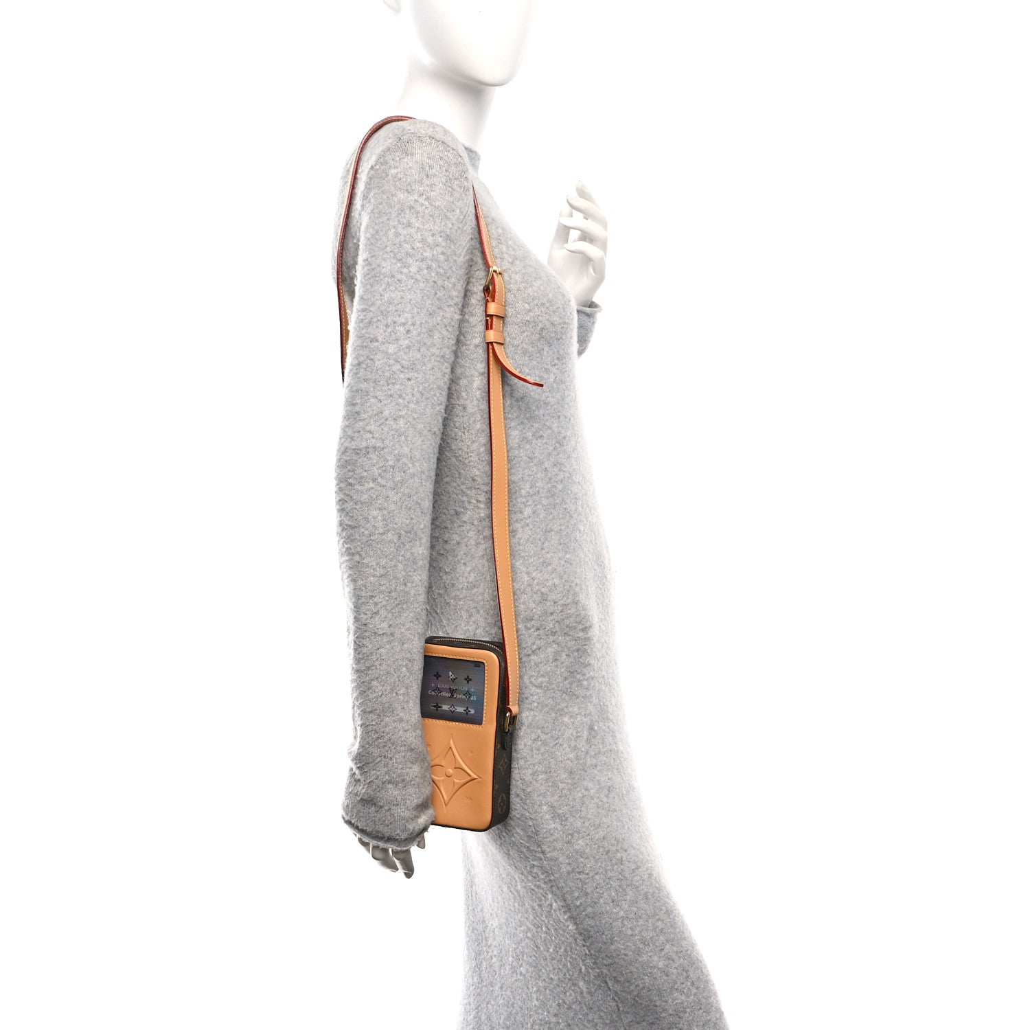 Calfskin Monogram Music Player Wearable Wallet