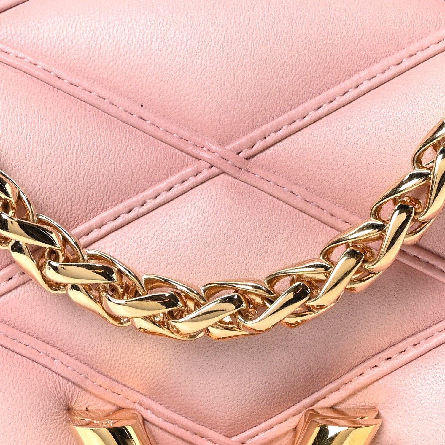 Lambskin Malletage Top Handle GO-14 MM Rosabella