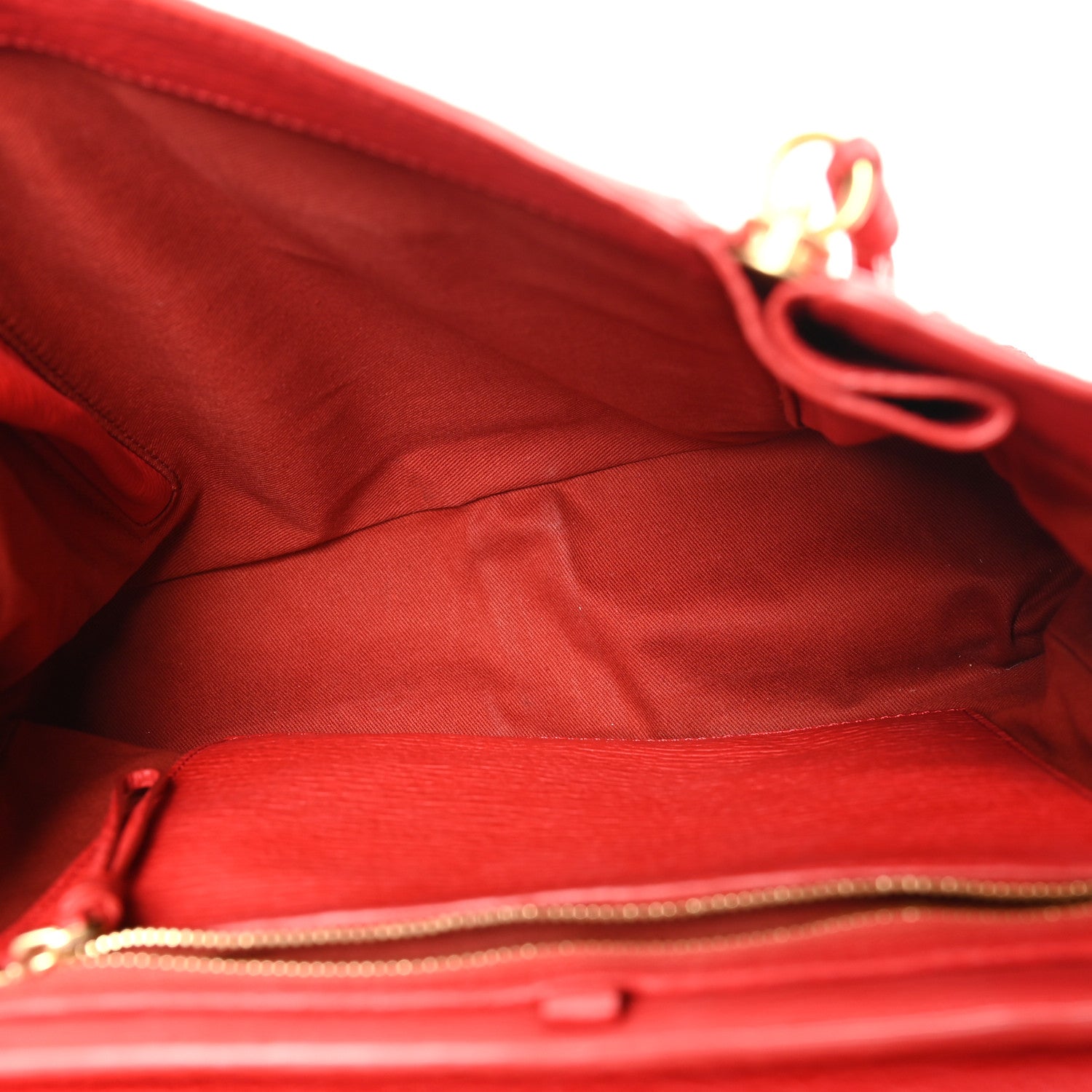 Textured Calfskin Medium Pashli Satchel Red