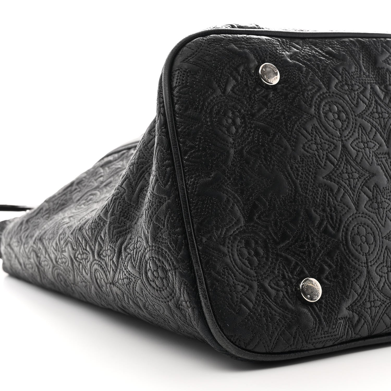 Monogram Lambskin Antheia Ixia GM Black