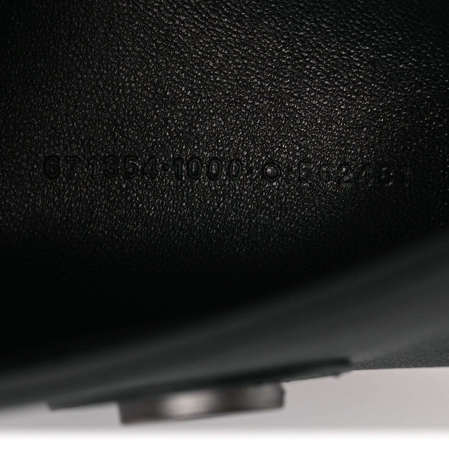 Semi Shiny Smooth Calfskin Monochrome M Downtown Shoulder Bag Black