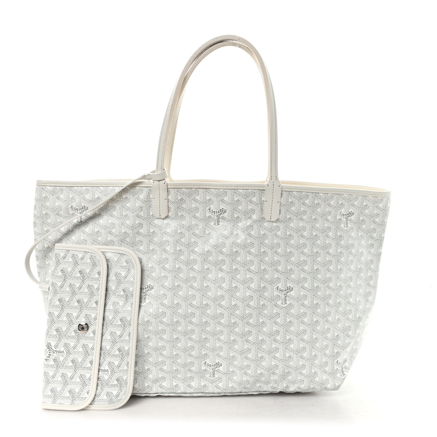 Goyardine Saint Louis PM White