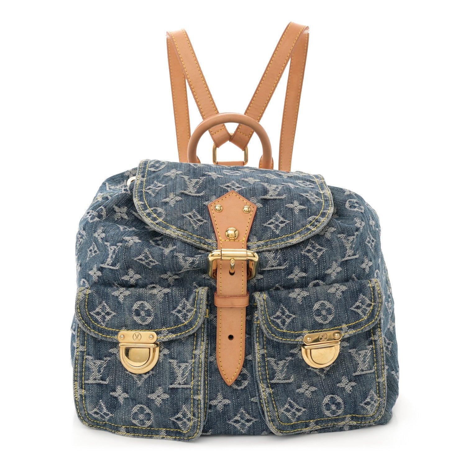Denim Sac a Dos Backpack GM Blue