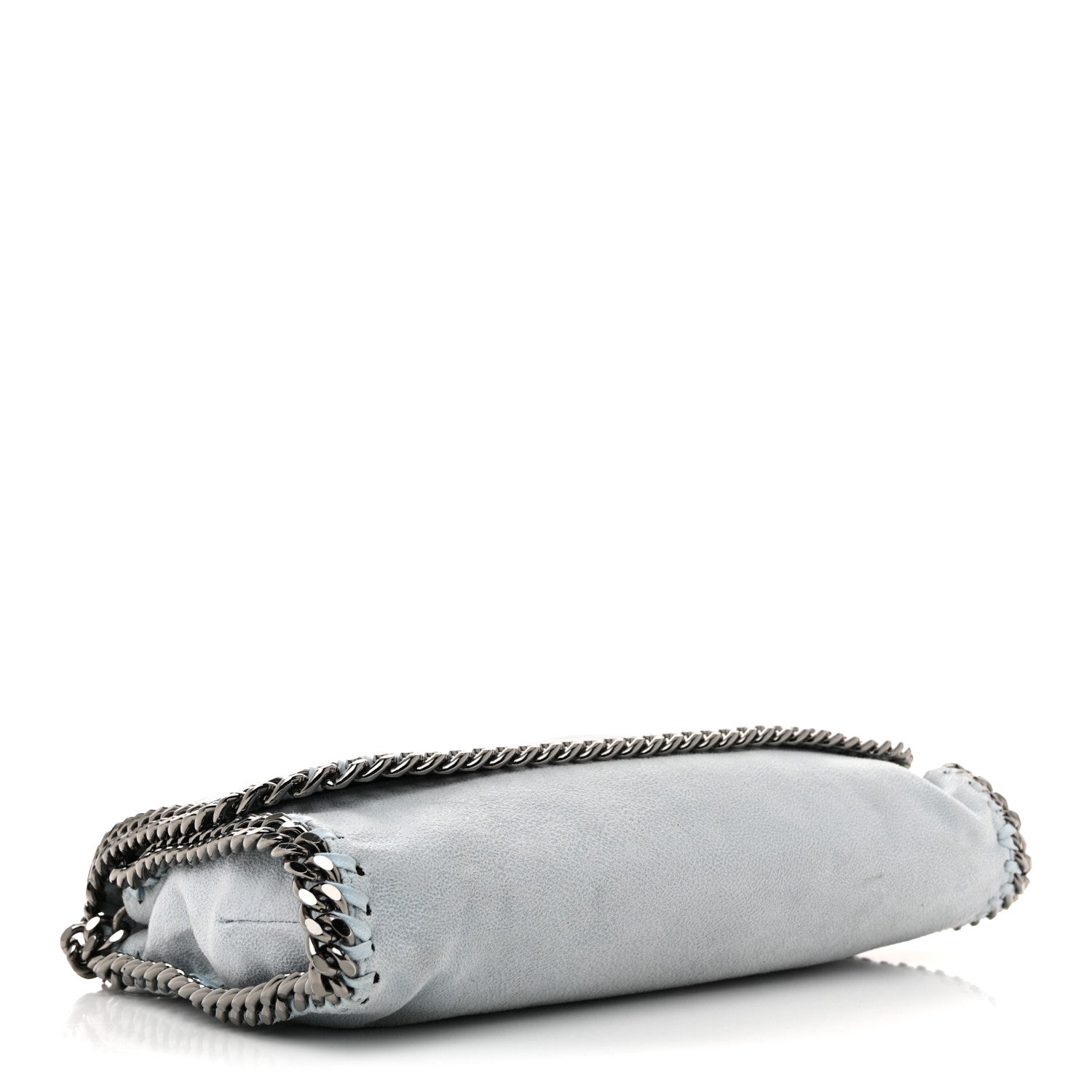 Shaggy Deer Falabella Crossbody Clutch Ice Blue