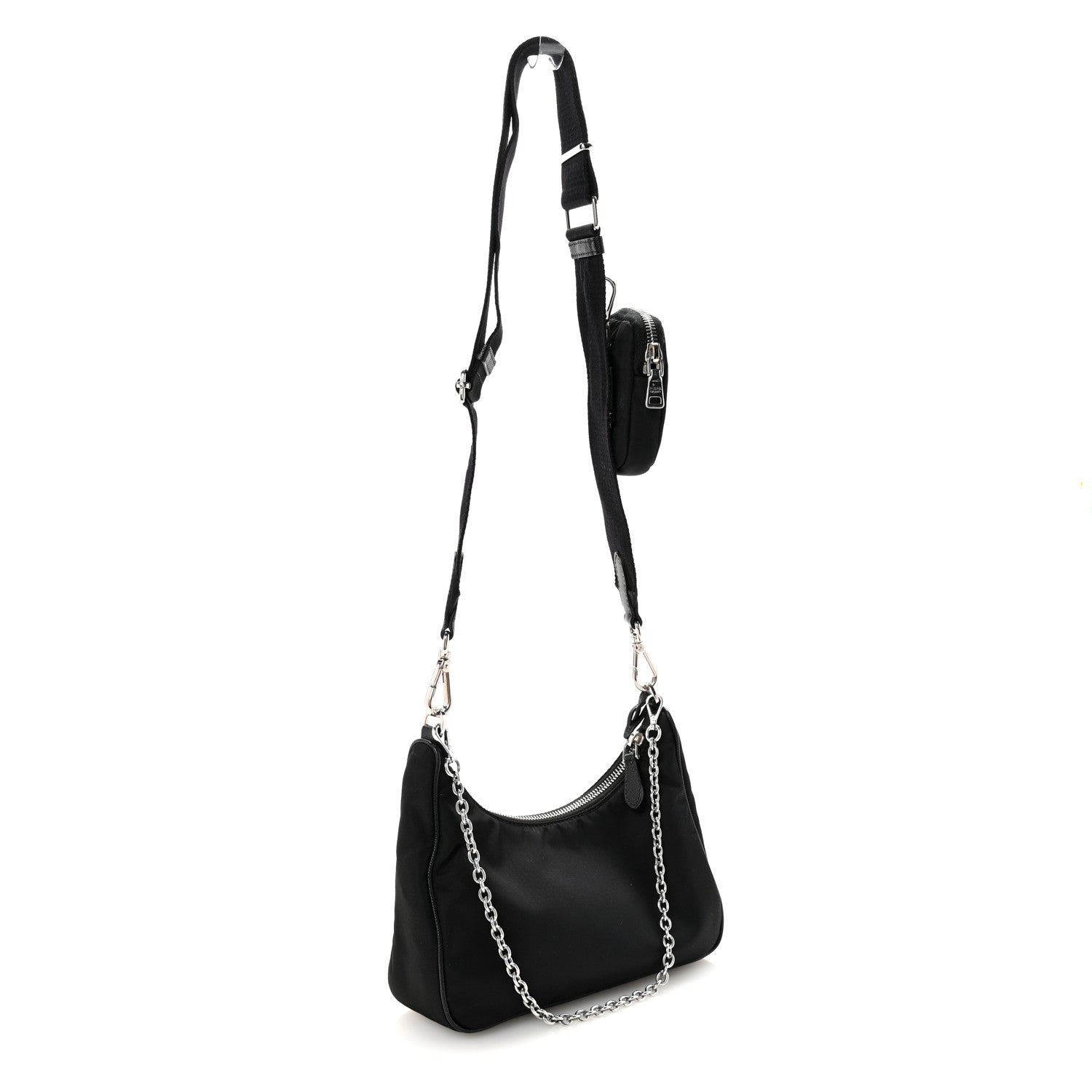 Nylon Re-Edition 2005 Shoulder Bag Black