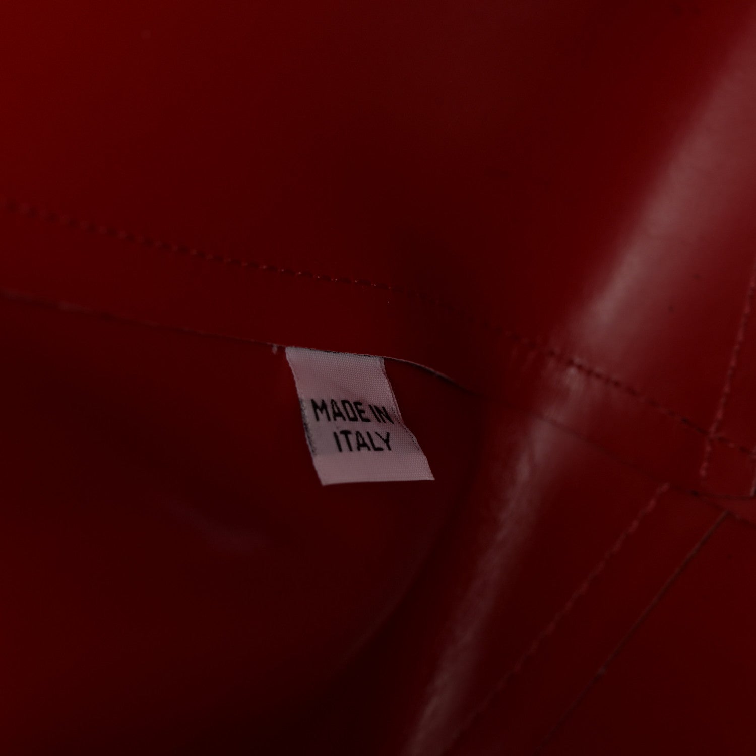 Vegetable Tanned Calfskin Bucket Bag Black Flamma