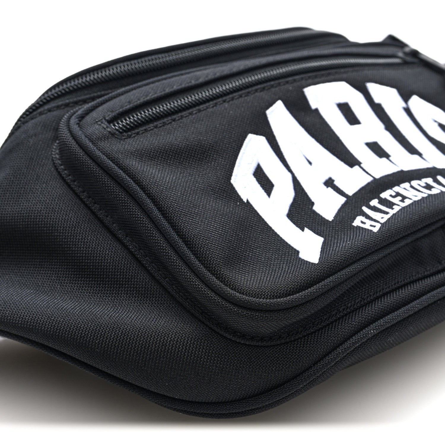 Nylon Canvas Paris Explorer Belt Bag  Black