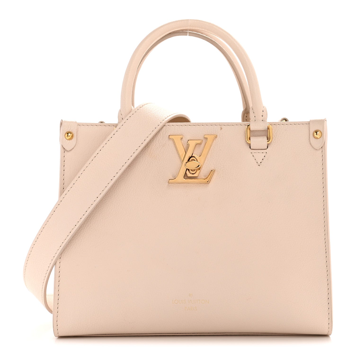 Calfskin Lock & Go Tote Quartz