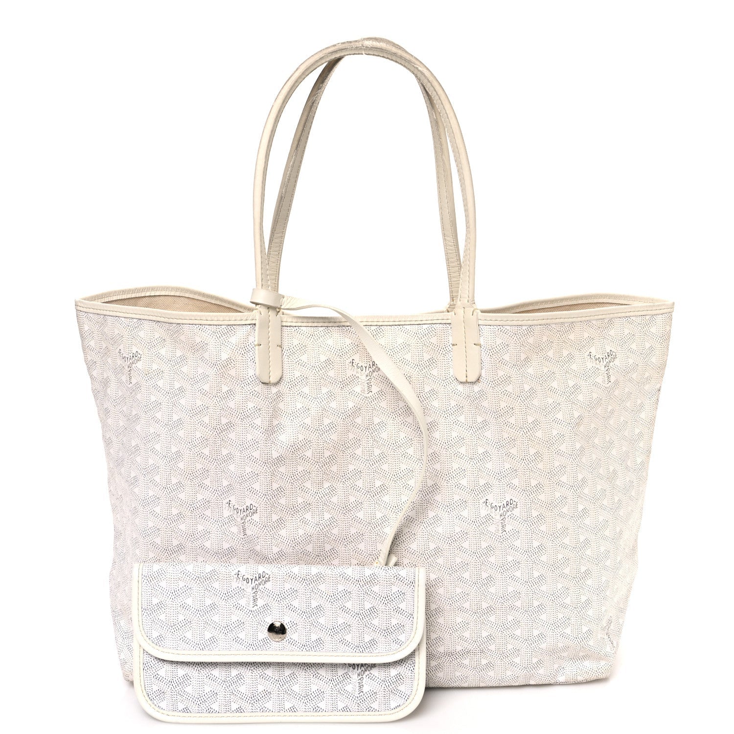 Goyardine Saint Louis PM White