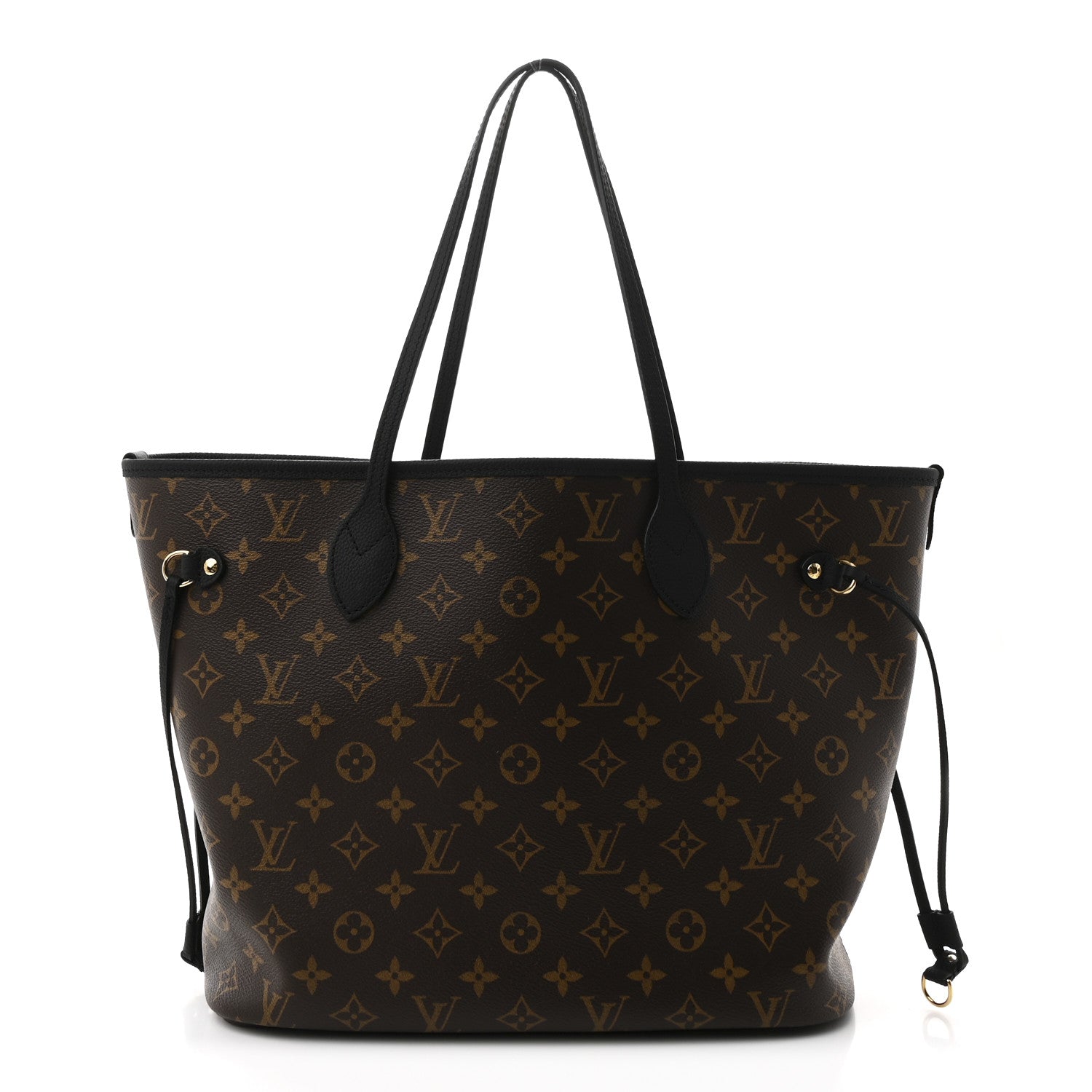 Monogram Calfskin Neo Neverfull Inside Out MM Black