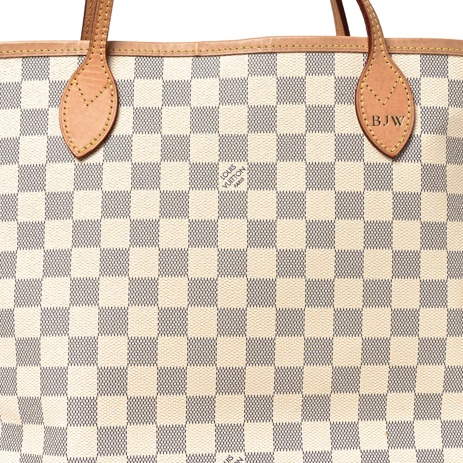 Damier Azur Neo Neverfull MM Rose Ballerine