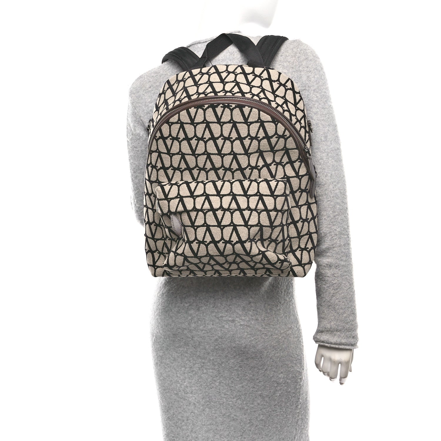 Toile Iconographe Backpack Naturale Black Fondant