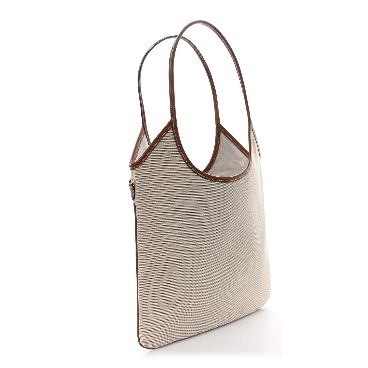 Canvas Ivy Bag Beige Brown