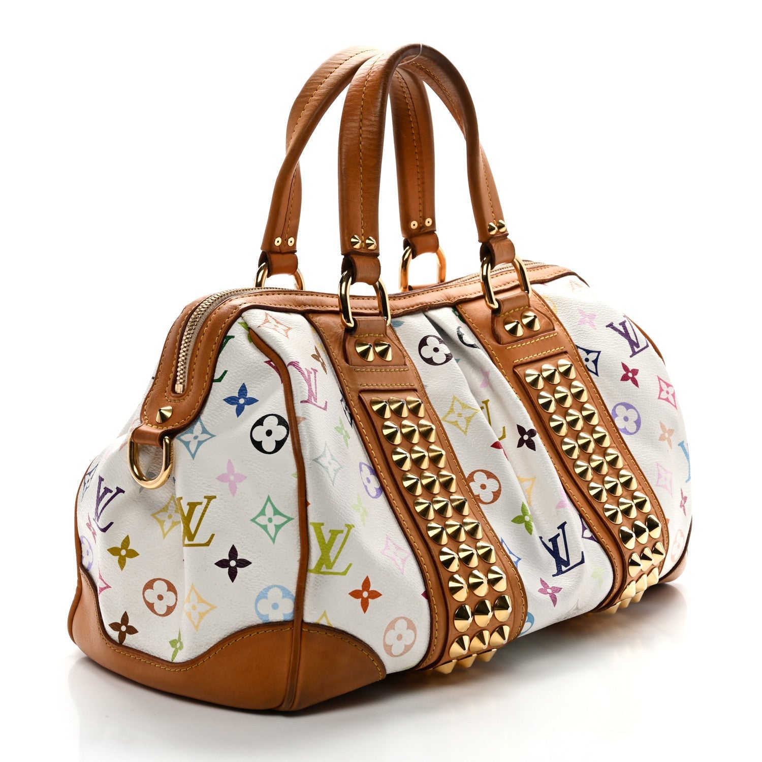 Monogram Multicolor Courtney MM White