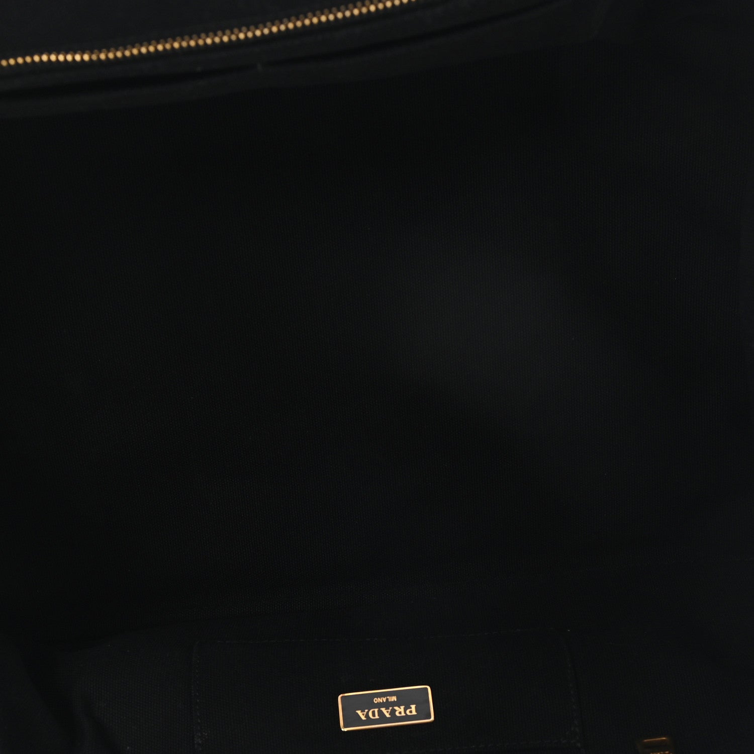 Denim Crystal Studded Canapa Tote Black