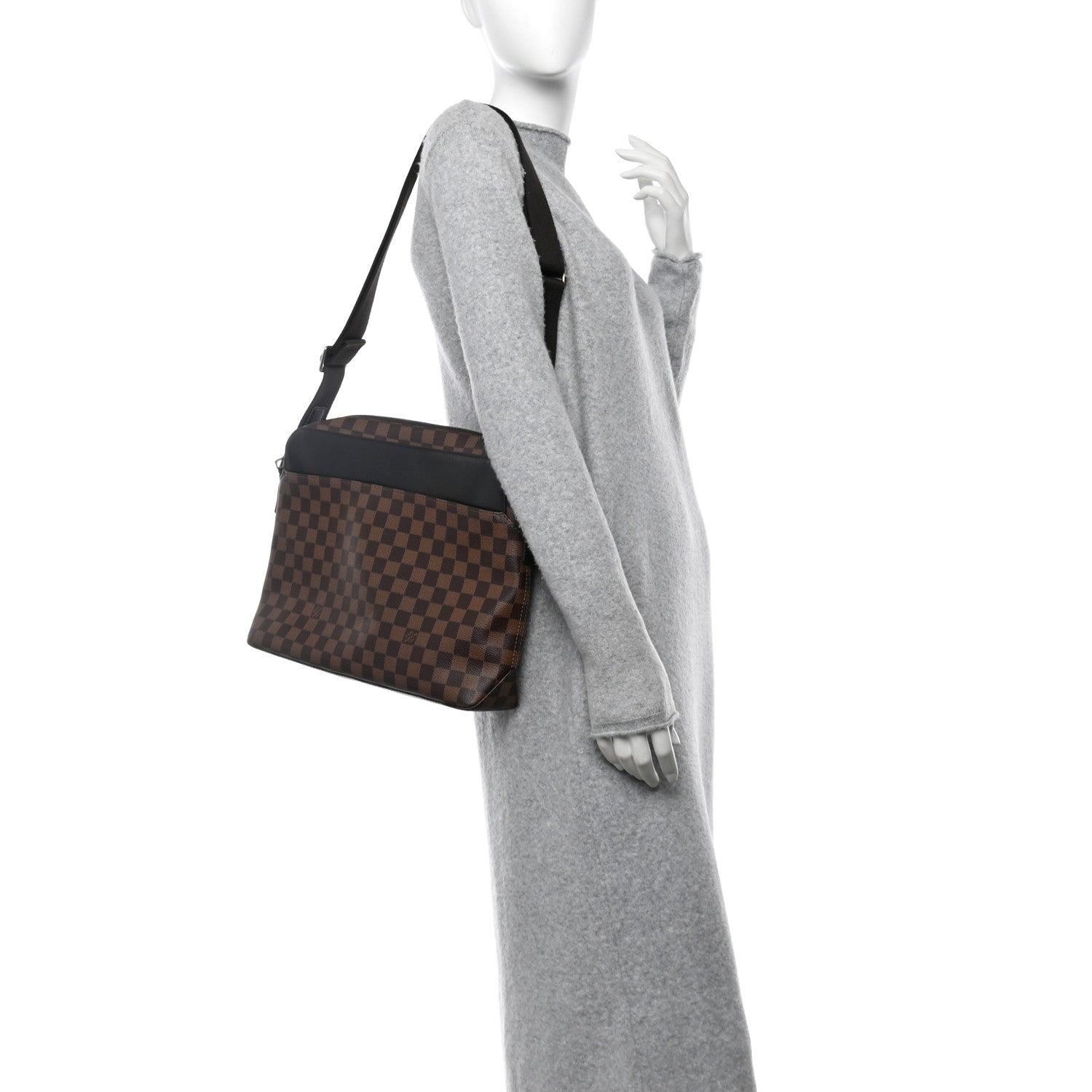 Damier Ebene Jake MM Messenger Bag