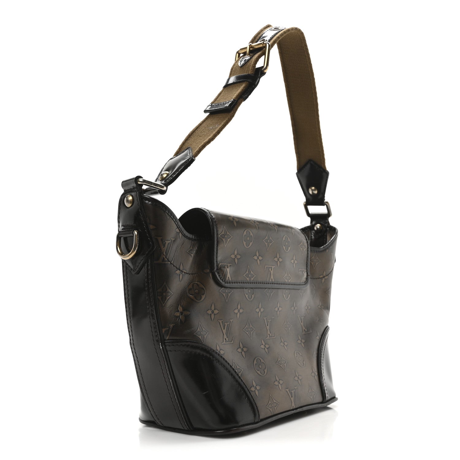 Monogram Embossed Sergent PM Bronze