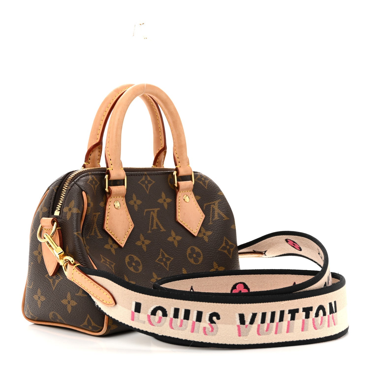 Monogram Speedy Bandouliere 20 Black