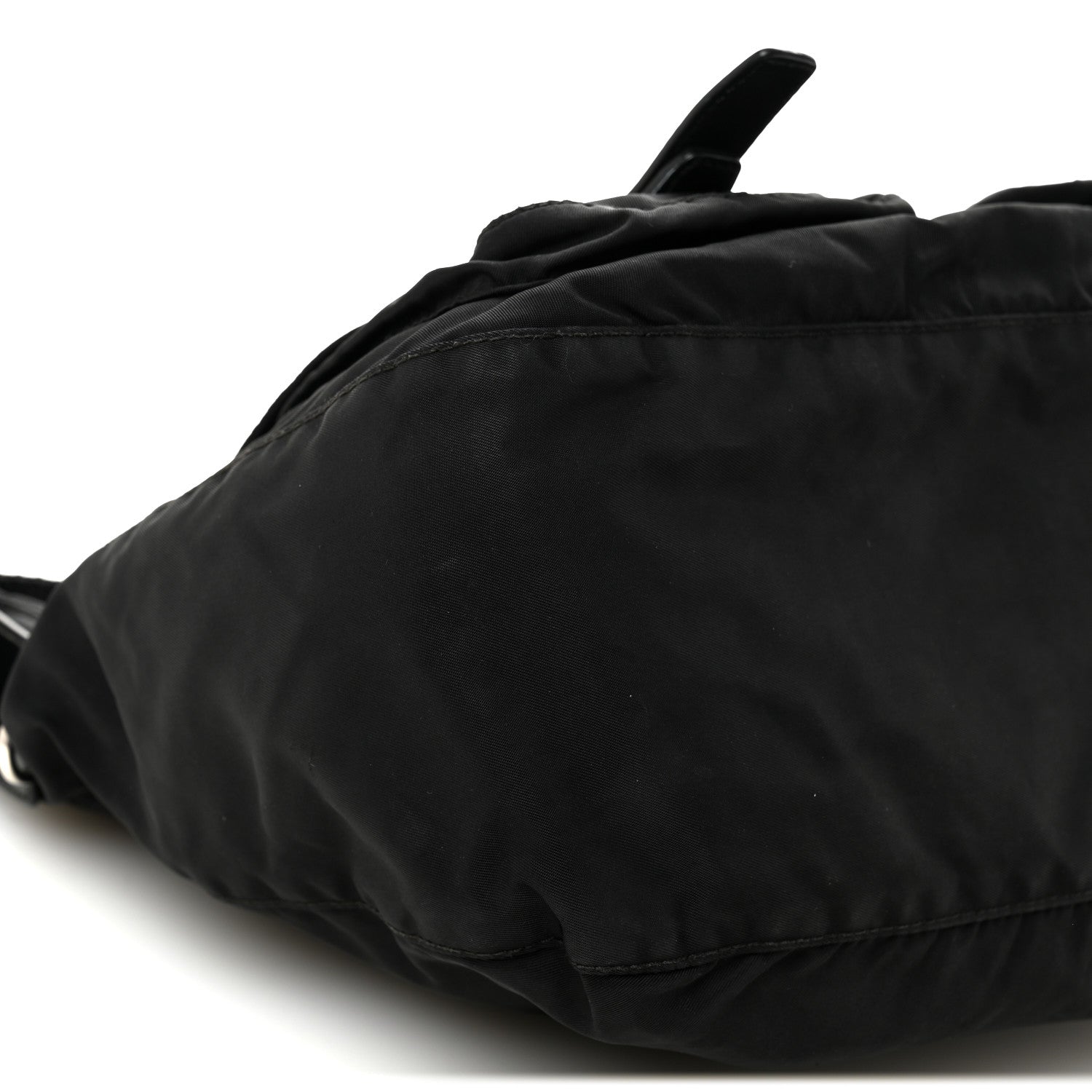 Tessuto Nylon Messenger Bag Black