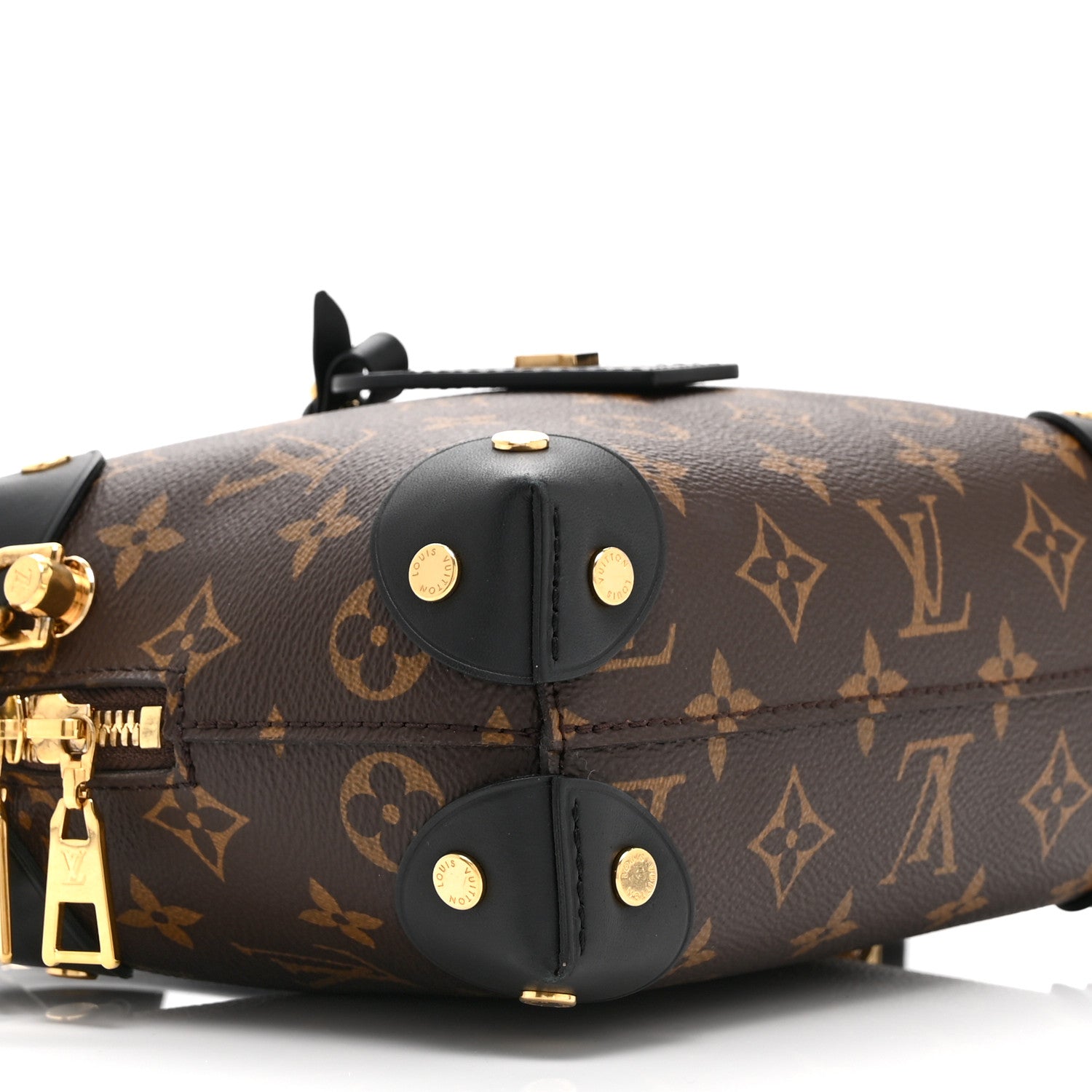 Monogram Petite Malle Souple Black