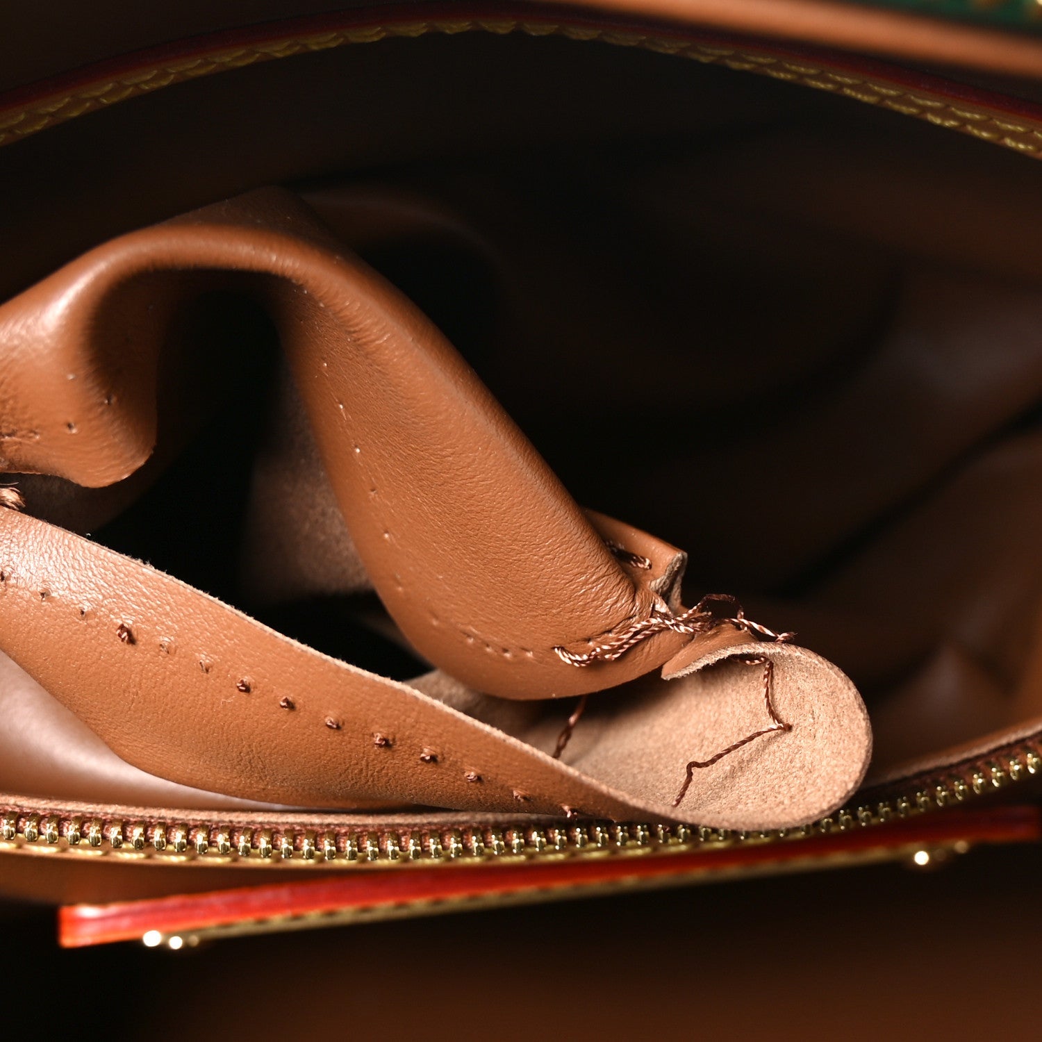 Calfskin Monogram Speedy P9 Bandouliere 30 Green