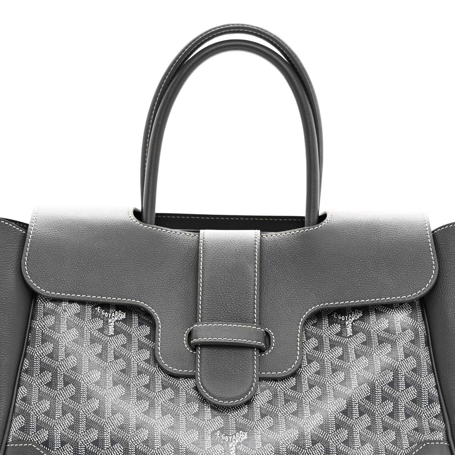 Goyardine Saigon Tote Grey