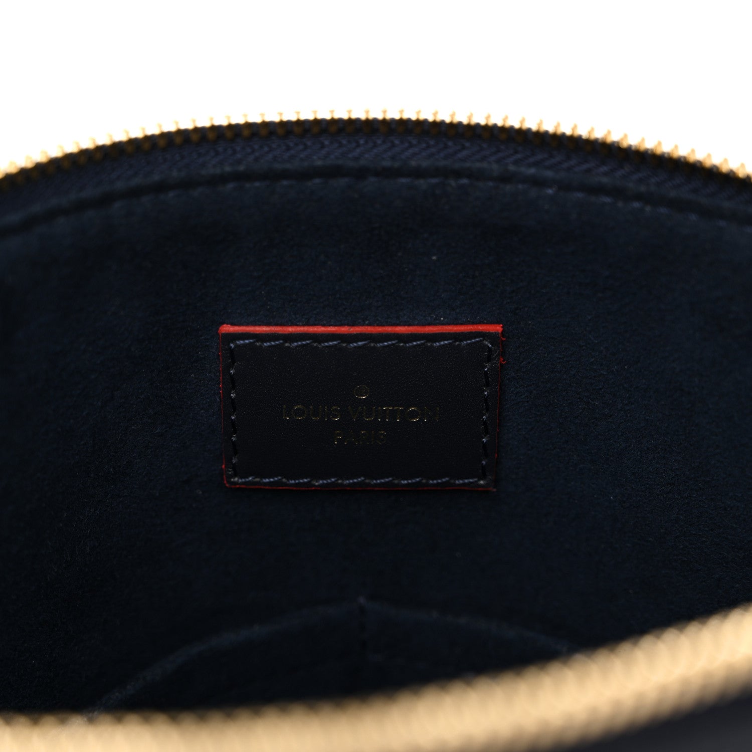 Empreinte V Tote MM Marine Rouge