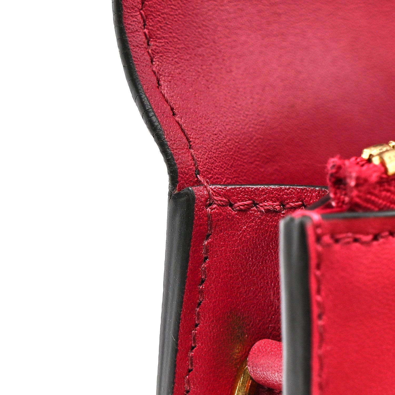 Monogram Flore Chain Wallet Fuchsia